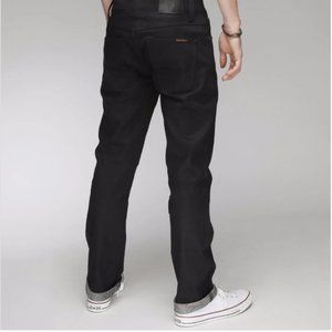 Nudie Jeans Slim Jim - Original Dry Black - Mens W32 L34